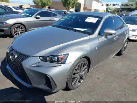 JTHGZ1B29L5035280 — 2020 Lexus IS, фото 3 с аукциона IAAI, Задняя часть