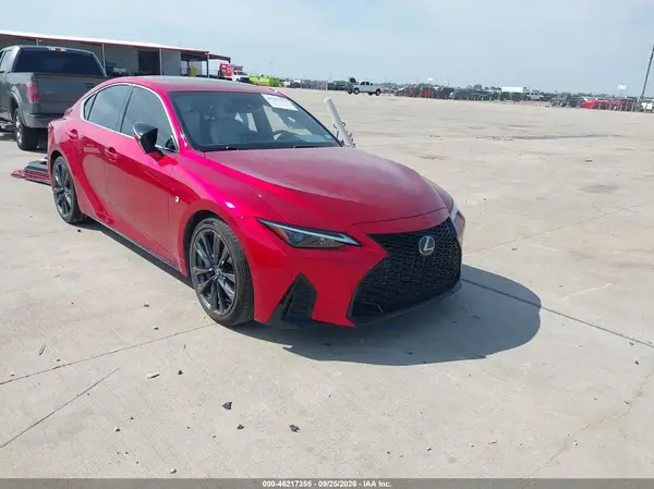 JTHGZ1B24M5047578 — 2021 Lexus IS, Левый бок (Left Side), фото до ремонта