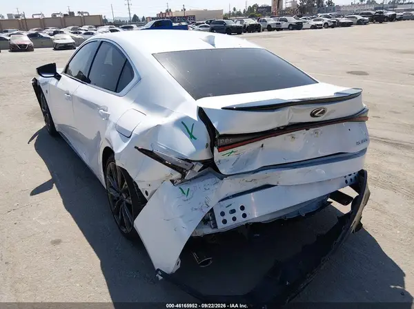 JTHBA1D23S5133752 — 2025 Lexus IS, фото 3 с аукциона IAAI 14.10.2026, Задняя часть слева