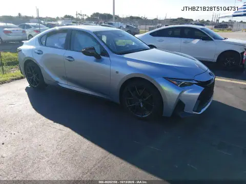 JTHBZ1B28T5104731 — 2026 Lexus IS, Повреждения со всех сторон, фото до ремонта