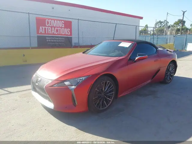 JTHMPAAY8NA105067 — 2022 Lexus LC 500, фото 2 с аукциона IAAI 30.09.2026, Пожар салона
