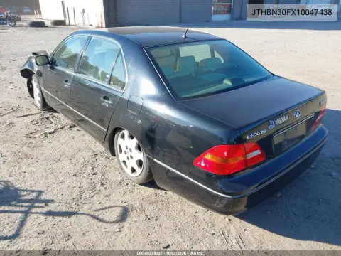 2001 Lexus Ls 430 VIN JTHBN30FX10047438 фото 3