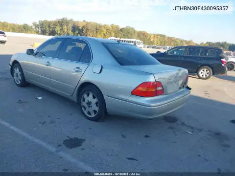 2003 Lexus Ls 430 VIN JTHBN30F430095357 фото 4