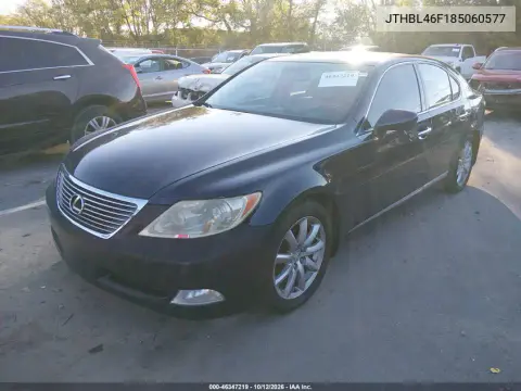 JTHBL46F185060577 — 2008 Lexus LS, Естественный износ, фото до ремонта