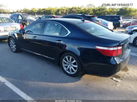 2008 Lexus Ls 460 VIN JTHBL46F185060577 фото 4