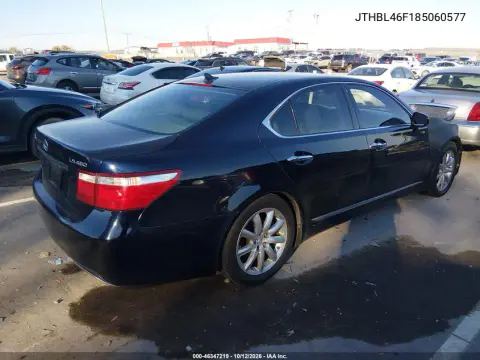 2008 Lexus Ls 460 VIN JTHBL46F185060577 фото 5
