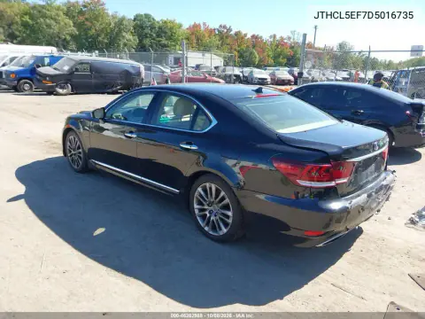 2013 Lexus Ls 460 VIN JTHCL5EF7D5016735 фото 4