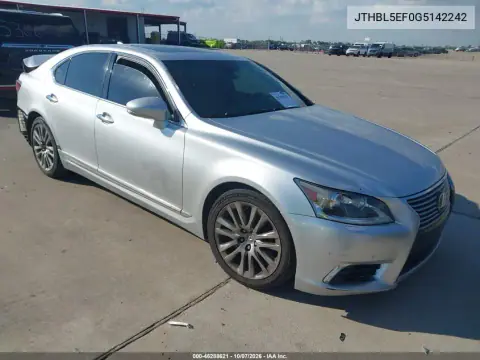 2016 Lexus Ls 460 VIN JTHBL5EF0G5142242 фото 2