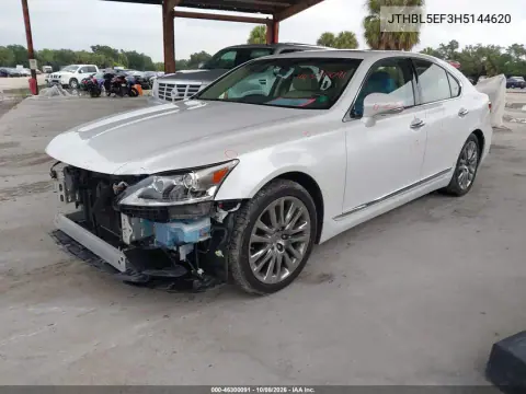 2017 Lexus Ls 460 VIN JTHBL5EF3H5144620 фото 3