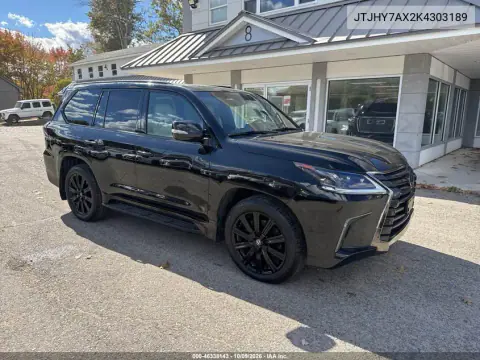 JTJHY7AX2K4303189 — 2019 Lexus LX, Естественный износ, фото до ремонта
