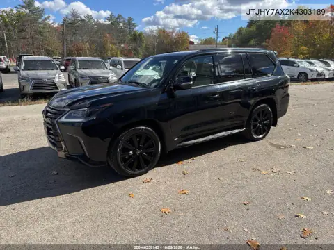 2019 Lexus Lx 570 Three-Row VIN JTJHY7AX2K4303189 фото 2