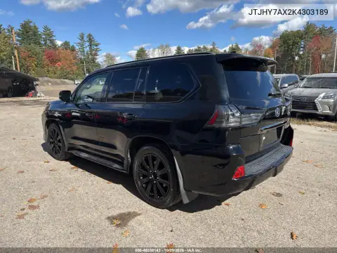 2019 Lexus Lx 570 Three-Row VIN JTJHY7AX2K4303189 фото 3