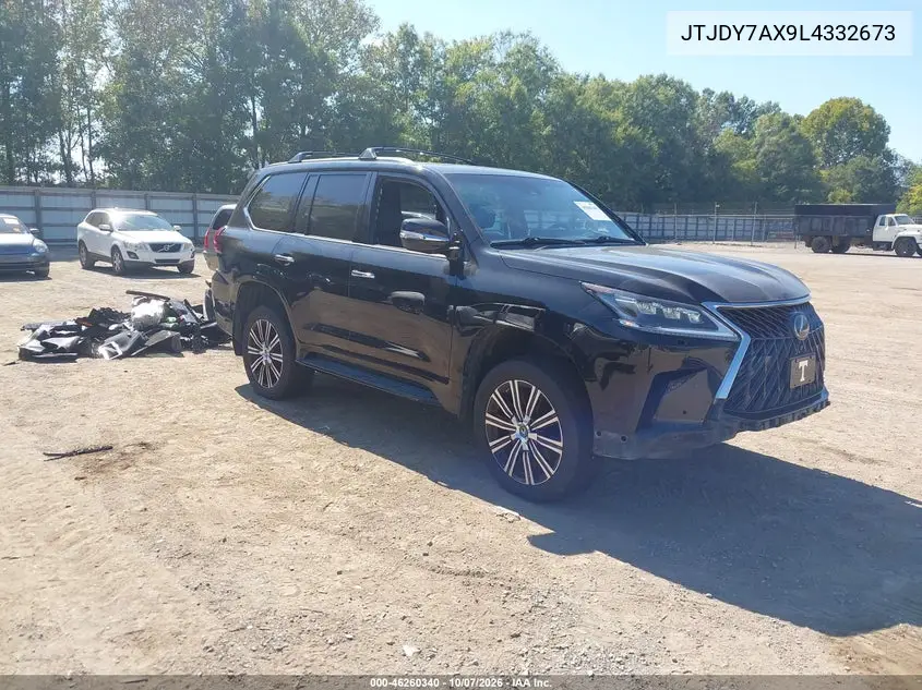 2020 Lexus Lx 570 Three-Row VIN JTJDY7AX9L4332673 фото 2