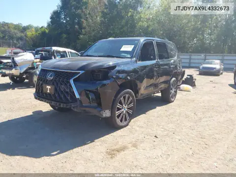 2020 Lexus Lx 570 Three-Row VIN JTJDY7AX9L4332673 фото 3