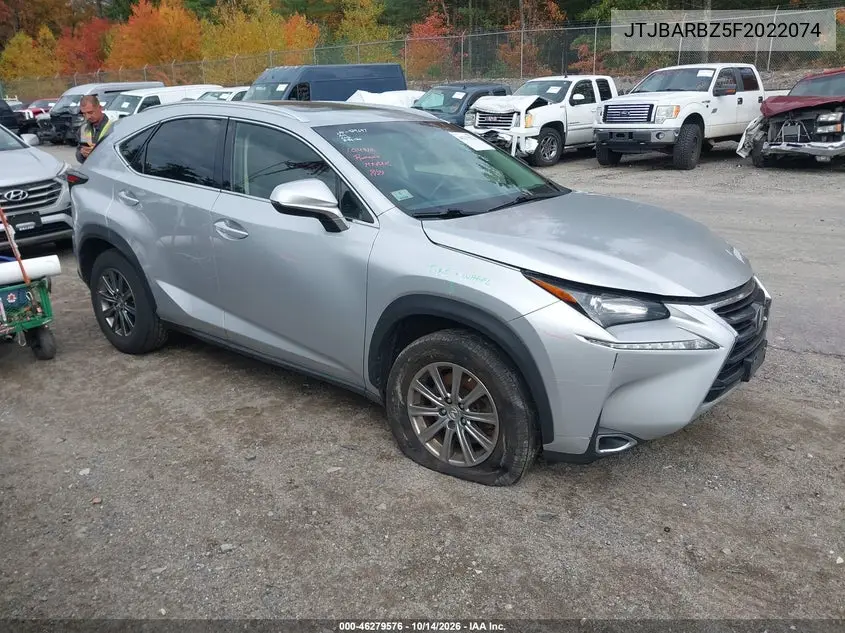 JTJBARBZ5F2022074 — 2015 Lexus NX, фото 2 с аукциона IAAI, Повреждения снизу