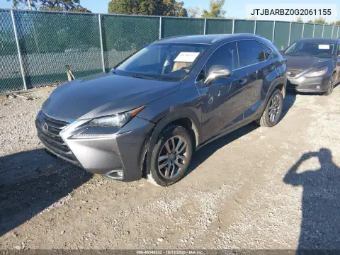 JTJBARBZ0G2061155 — 2016 Lexus NX, фото 3 с аукциона IAAI, Передняя часть