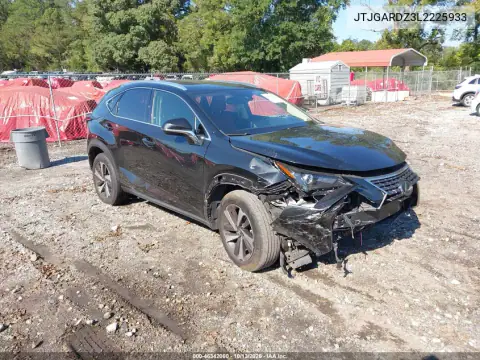 JTJGARDZ3L2225933 — 2020 Lexus NX, Передняя часть, фото до ремонта