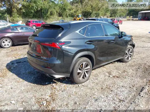JTJGARDZ3L2225933 — 2020 Lexus NX, фото 4 с аукциона IAAI, Передняя часть