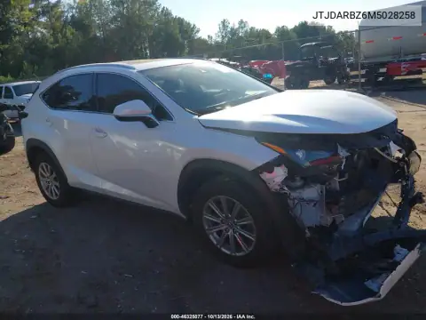 JTJDARBZ6M5028258 — 2021 Lexus NX, Передняя часть, фото до ремонта