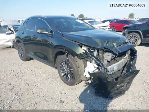 2T2ADCAZ1PC004609 — 2023 Lexus NX, Передняя часть, фото до ремонта