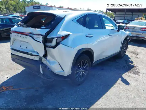 2T2GDCAZ9RC17A278 — 2024 Lexus NX, фото 5 с аукциона IAAI, Передняя часть