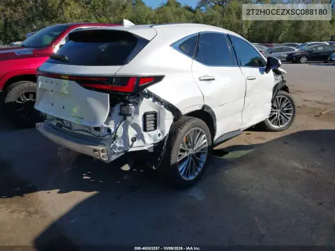 2025 Lexus Nx 350 Luxury VIN 2T2HGCEZXSC088180 фото 5
