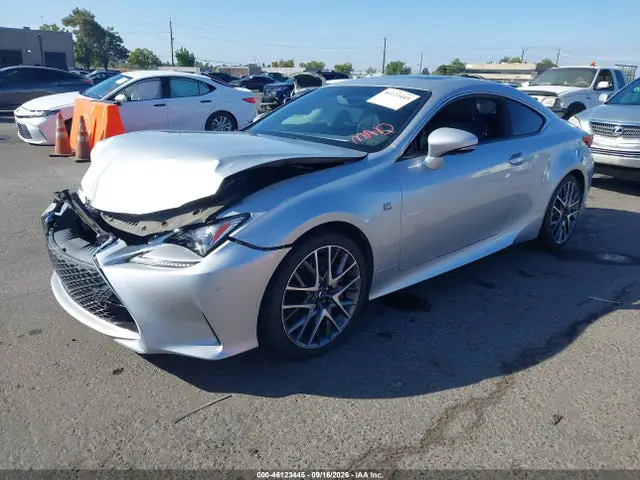 2016 Lexus RC 200T VIN JTHHA5BC4G5000583 фото 2
