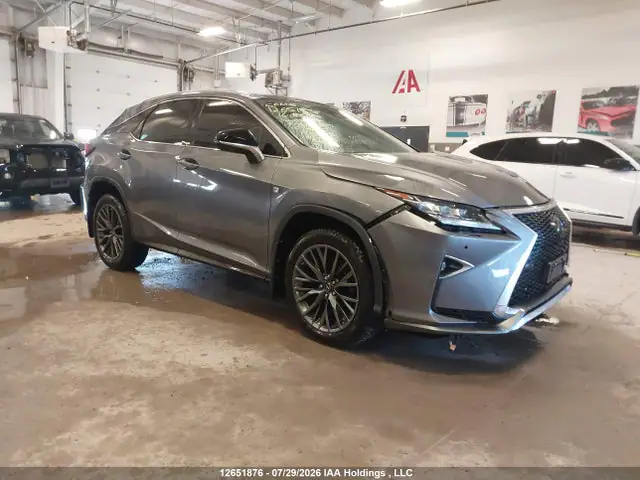 2T2BZMCAXGC026417 — 2016 Lexus RX 350/Base/F Sport, Передняя часть (Front), фото до ремонта