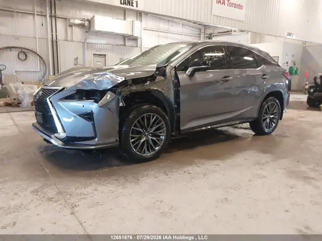 2T2BZMCAXGC026417 — 2016 Lexus RX 350/Base/F Sport, фото 2 с аукциона IAAI 13.10.2026, Передняя часть