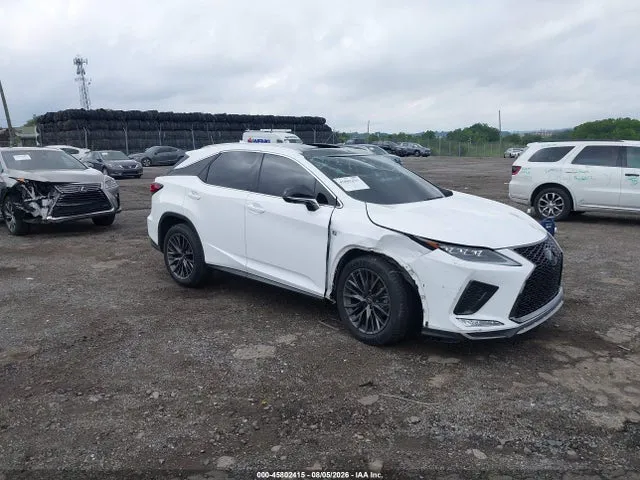 2021 Lexus Rx 350 F Sport Handling VIN 2T2YZMDA3MC305146 фото 1