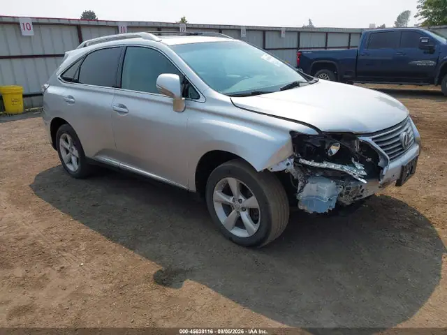2T2BK1BA9FC284933 — 2015 Lexus RX 350, Передняя часть (Front End), фото до ремонта