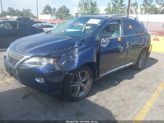 JTJZK1BA5F2425804 — 2015 Lexus RX 350, фото 2 с аукциона IAAI 29.09.2026, Левый бок