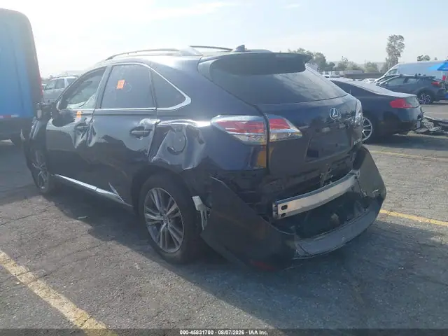 JTJZK1BA5F2425804 — 2015 Lexus RX 350, фото 3 с аукциона IAAI 29.09.2026, Левый бок