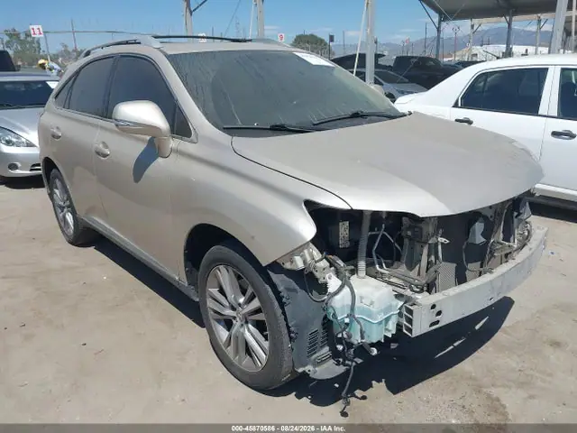 2T2BK1BA6FC287224 — 2015 Lexus RX 350, Передняя часть (Front End), фото до ремонта