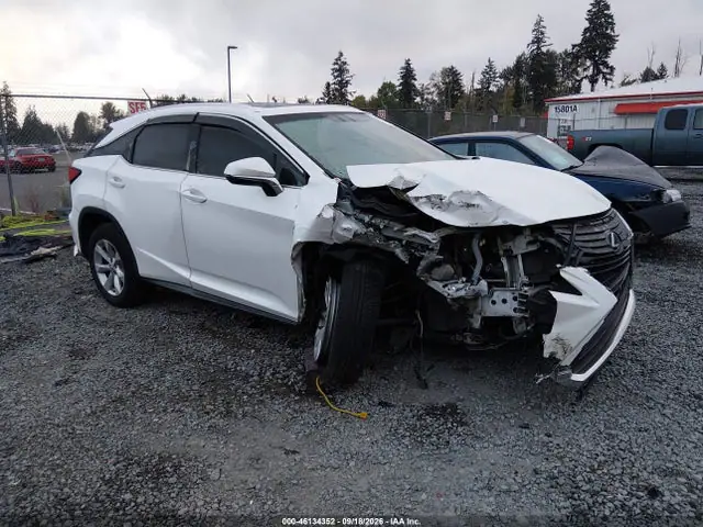 2T2BZMCA5GC021349 — 2016 Lexus RX 350, Передняя часть (Front End), фото до ремонта