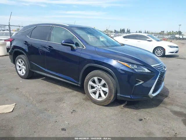 2T2BZMCA1JC141561 — 2018 Lexus RX 350, Передняя часть (Front End), фото до ремонта