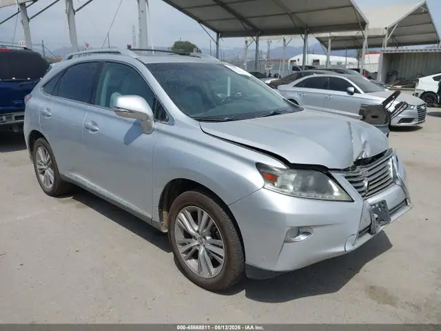2T2BC1BA7FC003144 — 2015 Lexus RX 450H, Передняя часть (Front End), фото до ремонта