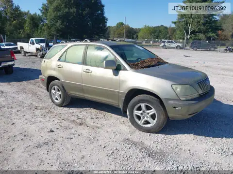 JTJGF10U910096392 — 2001 Lexus RX, Естественный износ, фото до ремонта