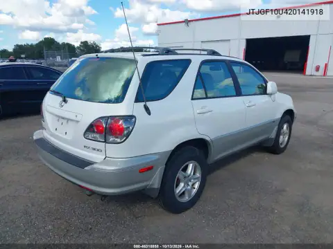 JTJGF10U420141918 — 2002 Lexus RX, фото 5 с аукциона IAAI, Естественный износ