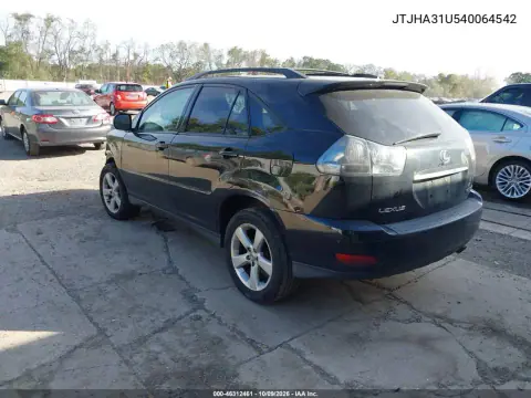 2004 Lexus Rx 330 VIN JTJHA31U540064542 фото 3