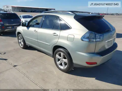 2004 Lexus Rx 330 VIN JTJGA31U740021543 фото 4