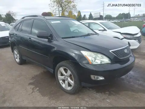 JTJHA31U940030703 — 2004 Lexus RX, Электрика, фото до ремонта