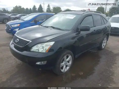 JTJHA31U940030703 — 2004 Lexus RX, фото 2 с аукциона IAAI, Электрика