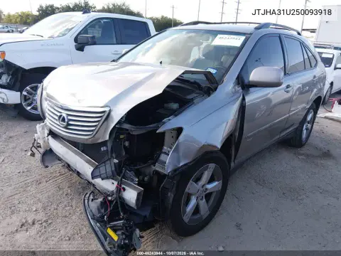 2005 Lexus Rx 330 VIN JTJHA31U250093918 фото 2