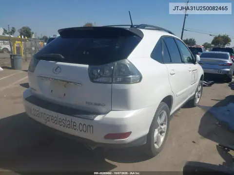 2005 Lexus Rx 330 VIN JTJHA31U250082465 фото 4