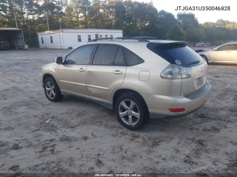 2005 Lexus Rx 330 VIN JTJGA31U350046828 фото 4