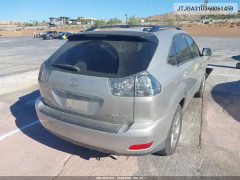 2006 Lexus Rx 330 VIN JTJGA31U360061458 фото 5