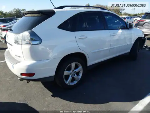 JTJGA31U360062383 — 2006 Lexus RX, фото 5 с аукциона IAAI, Передняя часть слева