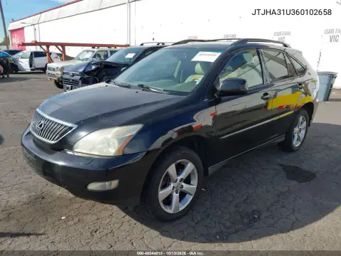 2006 Lexus Rx 330 VIN JTJHA31U360102658 фото 3