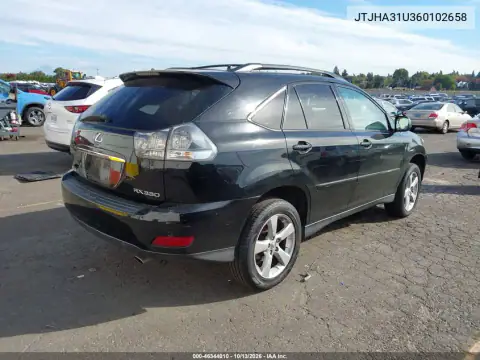 2006 Lexus Rx 330 VIN JTJHA31U360102658 фото 5